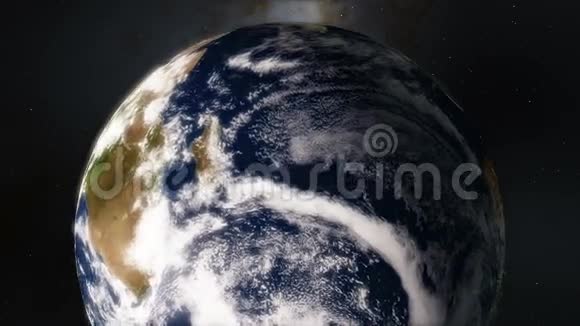 地球时间推移显示南半球和北极光视频的预览图