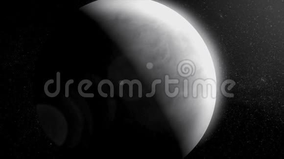金星动画金星是来自太阳的第二颗行星视频的预览图
