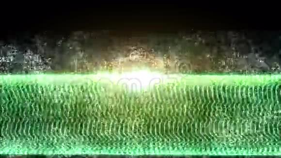 循环彩色粒子无缝背景视频的预览图