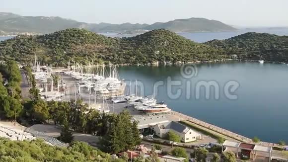 海上船只的风景土耳其视频的预览图