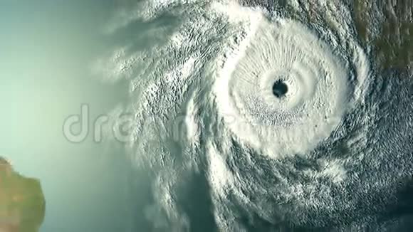 大灾难地球上的大风暴CG动画视频的预览图
