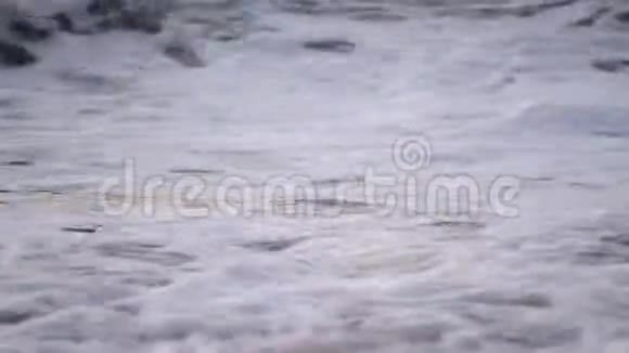 水波海景风景乡村景色背景视频的预览图