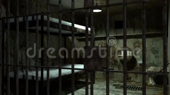 有移动光线的监狱场景视频的预览图