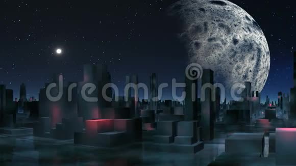 外星城市和主要星球视频的预览图