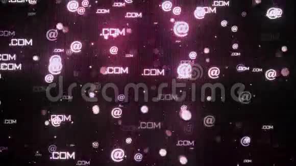 计算机符号4循环背景视频的预览图