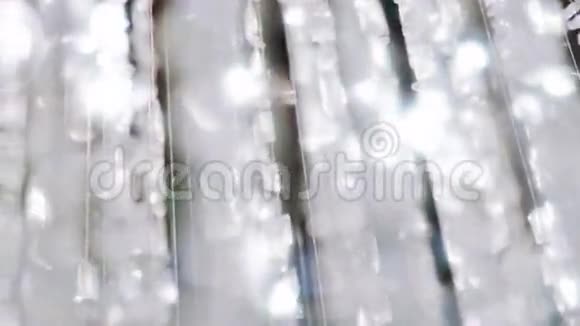 水晶吊灯把水晶关上视频的预览图