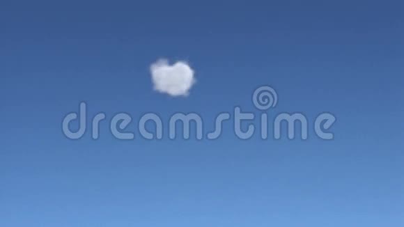 问号符号由云组成视频的预览图