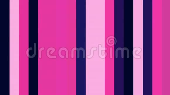 摘要柔和的色彩粉红的线条条纹背景新的质量通用的动态彩色的欢乐音乐视频的预览图