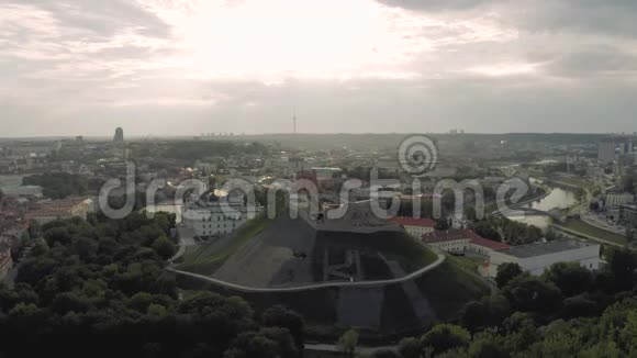 维尔纽斯老城是立陶宛的历史中心视频的预览图