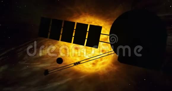 遥远的太阳系航天器探索视频的预览图