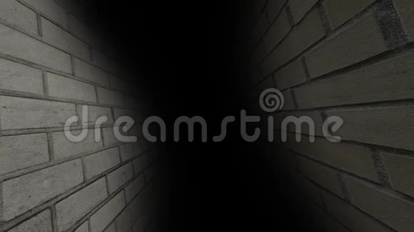 可怕的走廊黑暗阴郁充满神秘走廊视频的预览图