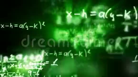 通过数学方程式和公式飞行的照相机视频的预览图