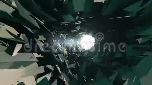 隧道尽头的一盏灯4K视频背景视频的预览图