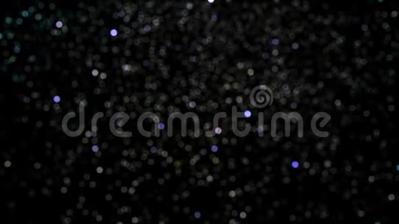 抽象运动背景离焦夜星视频的预览图