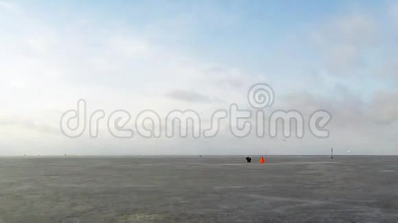 北海冰赛风帆视频的预览图