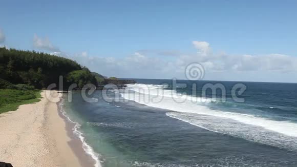 毛里求斯南部的格里斯格里斯角视频的预览图