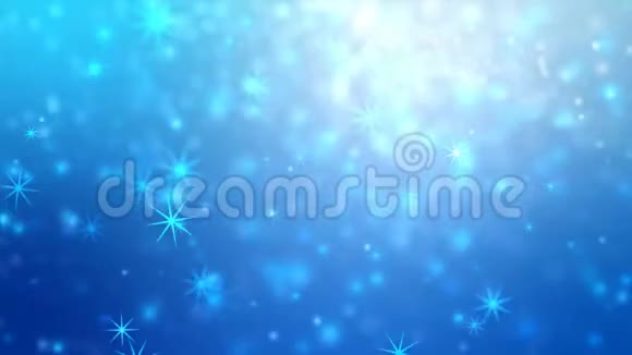 背景摘要圣诞节冬季降雪时雪花闪闪发光颗粒变黑颗粒被加工视频的预览图