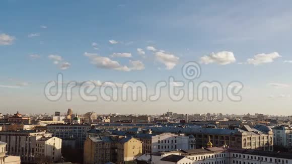 从屋顶眺望莫斯科视频的预览图