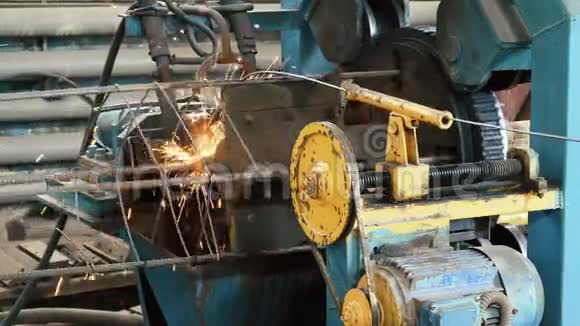 金属线材产品的生产视频的预览图