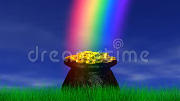 彩虹尽头的黄金壶视频的预览图