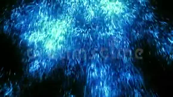 抽象的水雨粒子视频的预览图