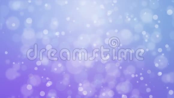 紫色蓝色背景移动粒子灯视频的预览图
