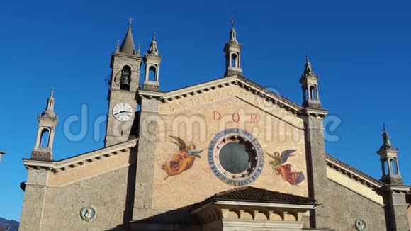 菲奥拉诺塞里奥贝加莫意大利圣乔治的主要教堂视频的预览图