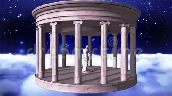 古希腊太空神庙视频的预览图