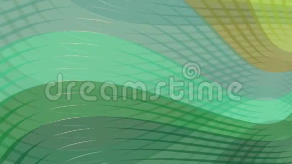 抽象剪辑波状背景不断变化的颜色不同的颜色绿色橙色紫色蓝色优雅的曲线结构视频的预览图