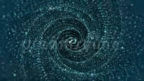 抽象背景以螺旋的形式出现循环动画视频的预览图