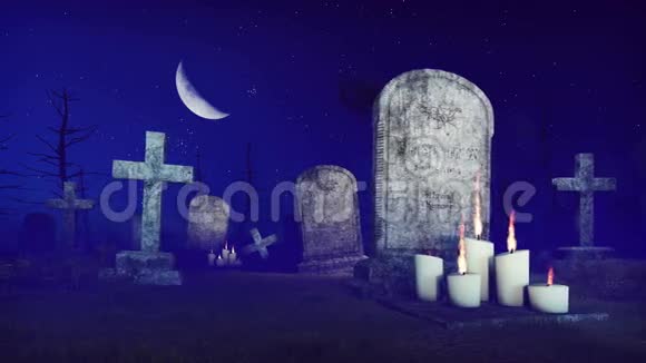 幽灵夜墓4K的死神视频的预览图