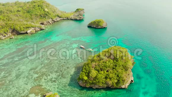 海景菲律宾长滩湖岛视频的预览图