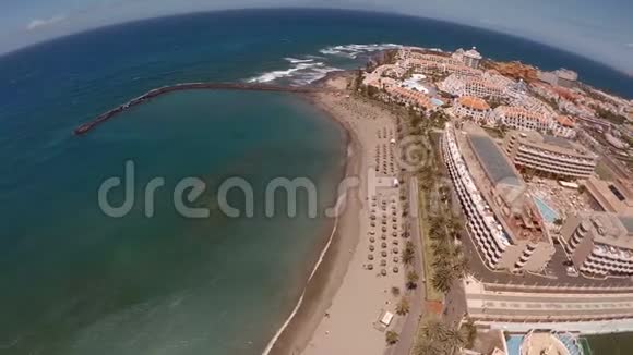 特内里费岛海滩加那利岛视频的预览图