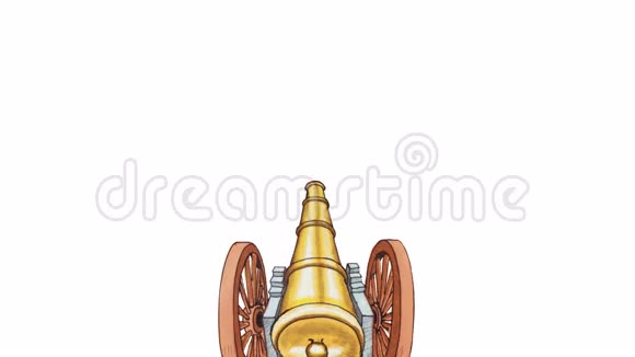 卡通大炮动画视频的预览图