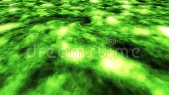 绿色空间时光扭曲动画背景视频的预览图