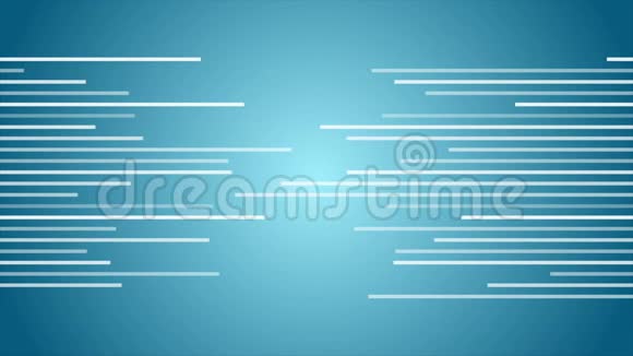 抽象蓝色横线视频动画视频的预览图