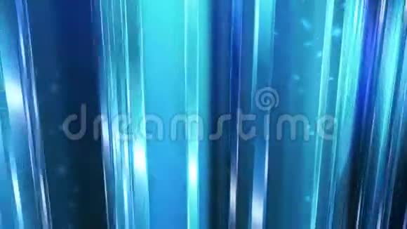 抽象蓝玻璃背景循环视频的预览图