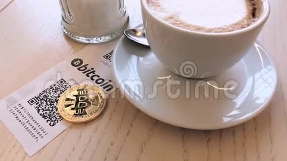 比特币支付在咖啡馆视频的预览图