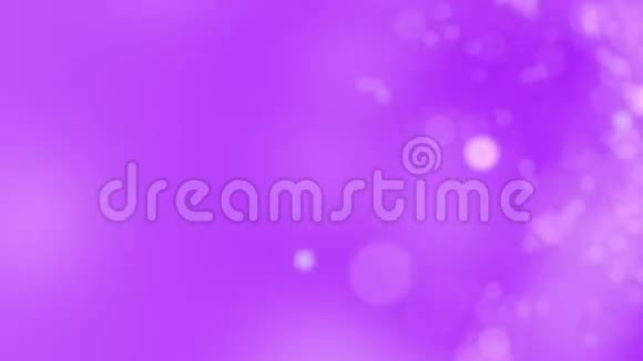 紫色运动背景抽象发光的波克圈或火花4K无缝循环动画视频的预览图