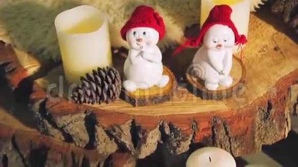 冬季圣诞家居装饰视频的预览图