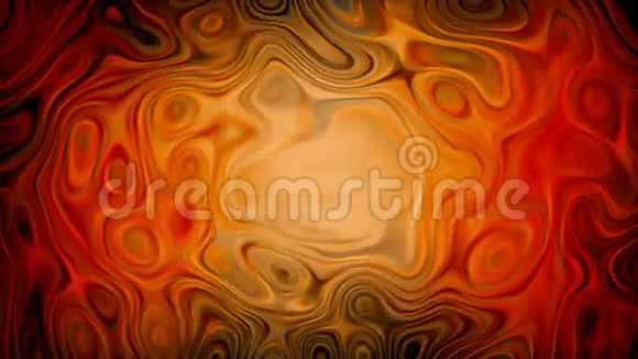 橙色超现实熔岩灯视频的预览图