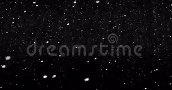 天空中落下的积雪视频的预览图
