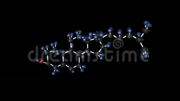 胆固醇分子结构视频的预览图