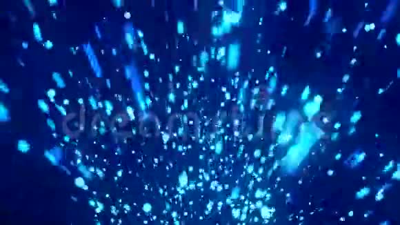 降雨电影发光粒子2循环背景视频的预览图