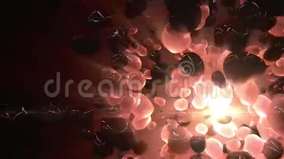 抽象液滴颗粒视频的预览图