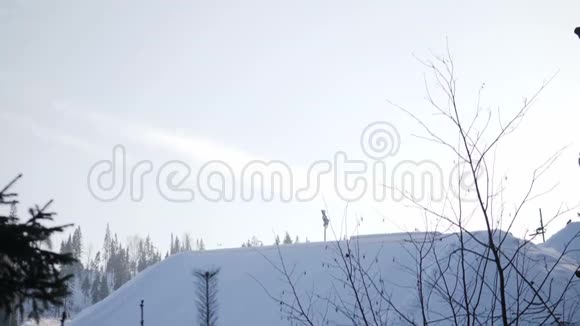 极限滑雪板和滑雪视频的预览图