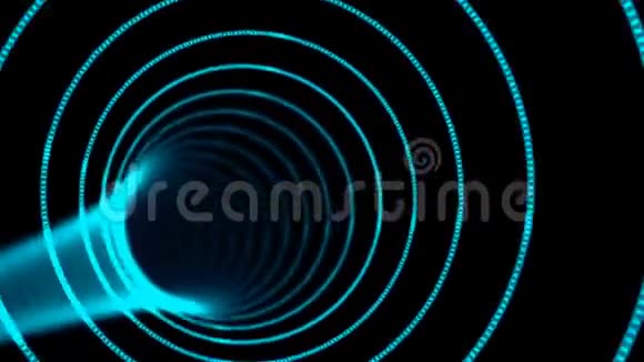 抽象速度隧道翘曲时空移动空间扭曲空间旅行三维渲染视频的预览图