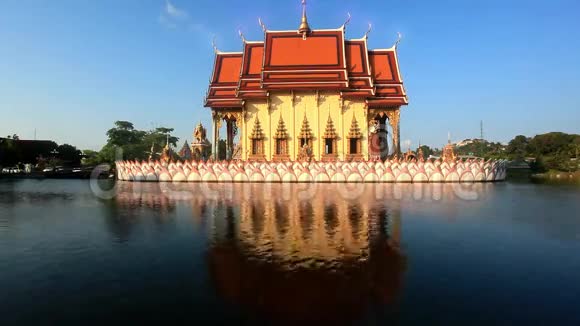 泰国Koh佛寺时间推移视频的预览图