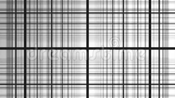 3D纹理黑白背景在笼子里用于横幅和布局波克效应的体积背景视频的预览图