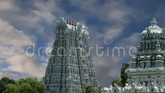 Suchindram寺南印度泰米尔纳德邦Kanniyakumari视频的预览图